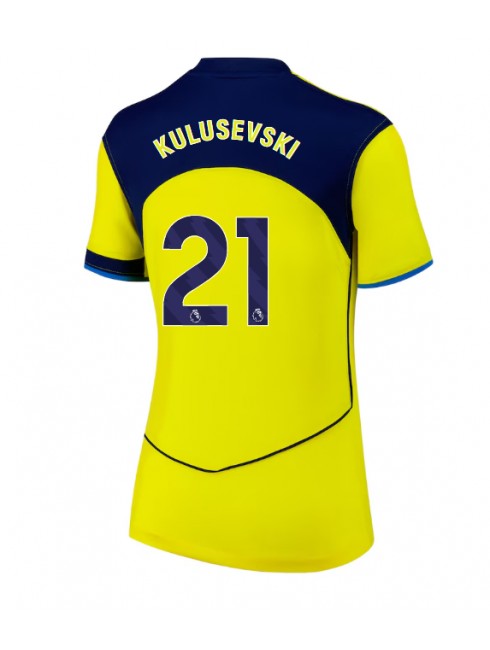 Tottenham Hotspur Dejan Kulusevski #21 Replika Tredje Kläder Dam 2025-26 Kortärmad Tottenham Hotspur Dejan Kulusevski #21 Replika Tredje Kläder Dam 2025-26 Kortärmad